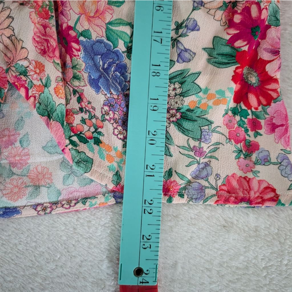 Favorite Daughter The Gwen Top Floral Sleeveless Blouse - Medium - Picture 7 of 8
